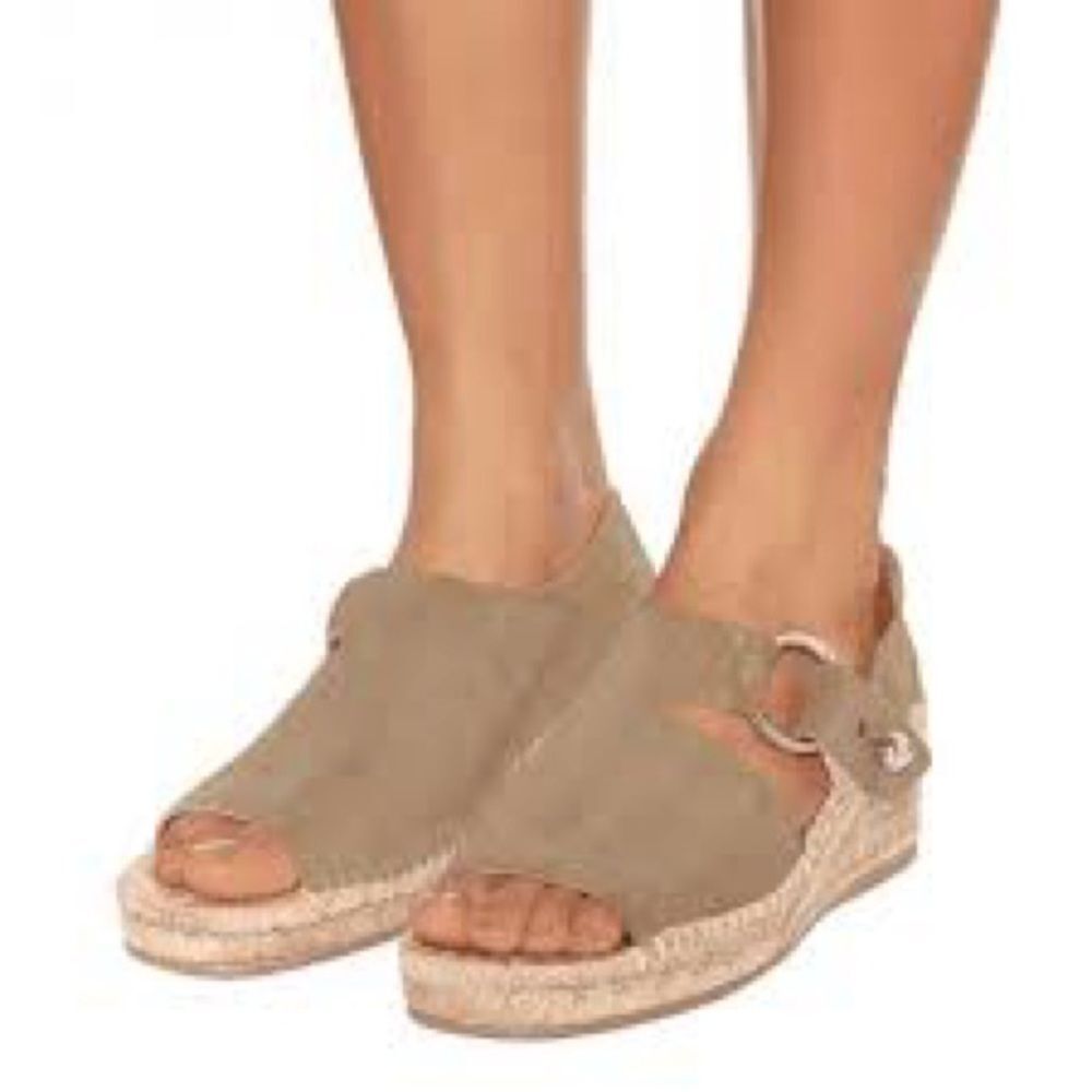 rag & bone Arc Taupe Espadrille Sandals size 40 EU 10 US